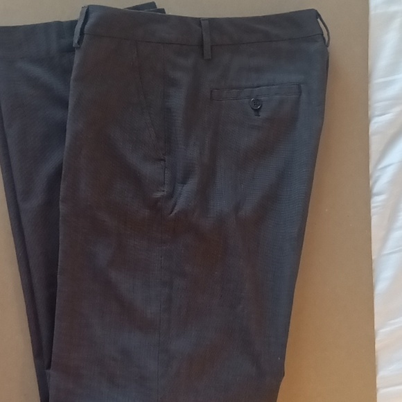 Gray trousers menswear inspired size 12 with 2 front pockets EUC - Picture 1 of 9